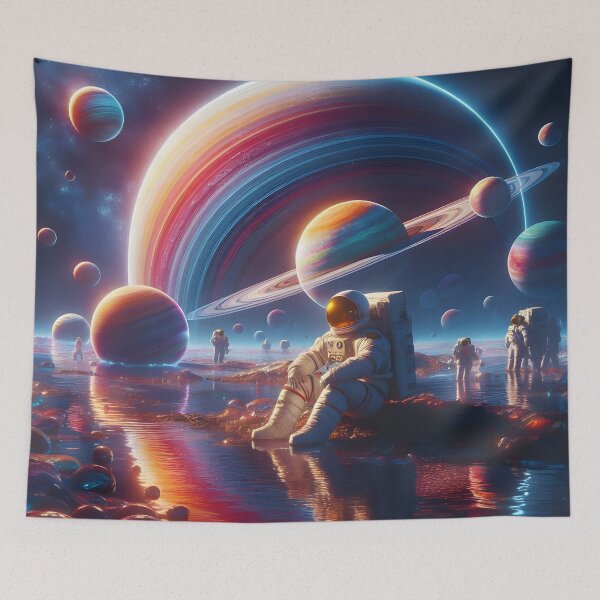 Item preview, Beyond Water's Edge: Astral Reverie designed and sold by AI-Only Creations.