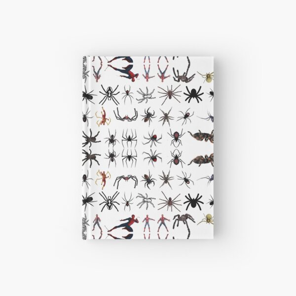 Spider, spinner, caterpillar, cross, cross-piece, frog, crossing, turnstile Hardcover Journal