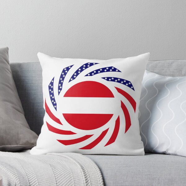 Item preview, Austrian American Multinational Patriot Flag Series designed and sold by Carbon-Fibre Media.