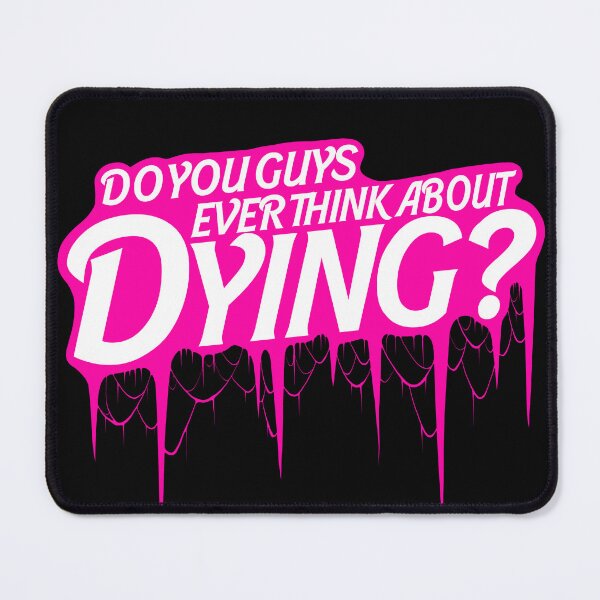 Item preview, "Do you guys ever feel like dying?" designed and sold by Crossroads-Art.