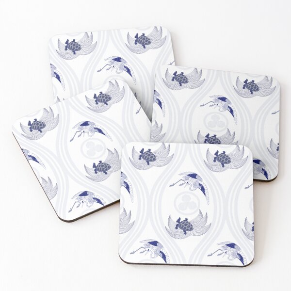 Item preview, Cranes and turtles china designed and sold by Fangirlsleep.