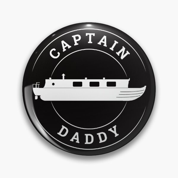 Item preview, Captain Daddy (wht-wht) designed and sold by canal-arts.