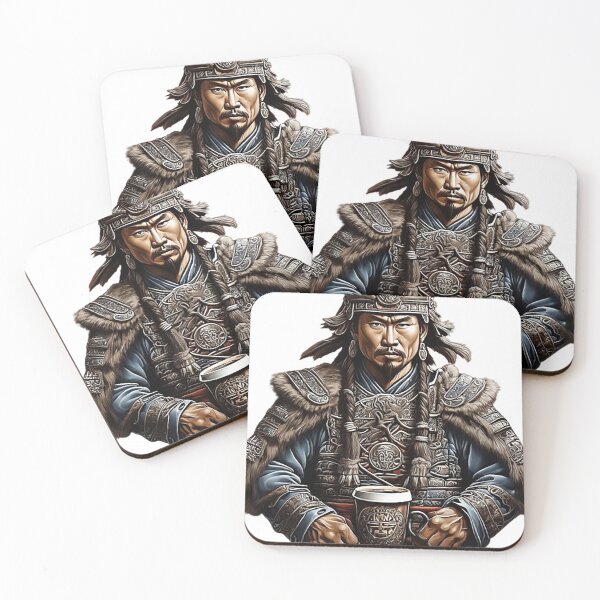 Item preview, Coffee and Mongolian Warrior designed and sold by likbatonboot.