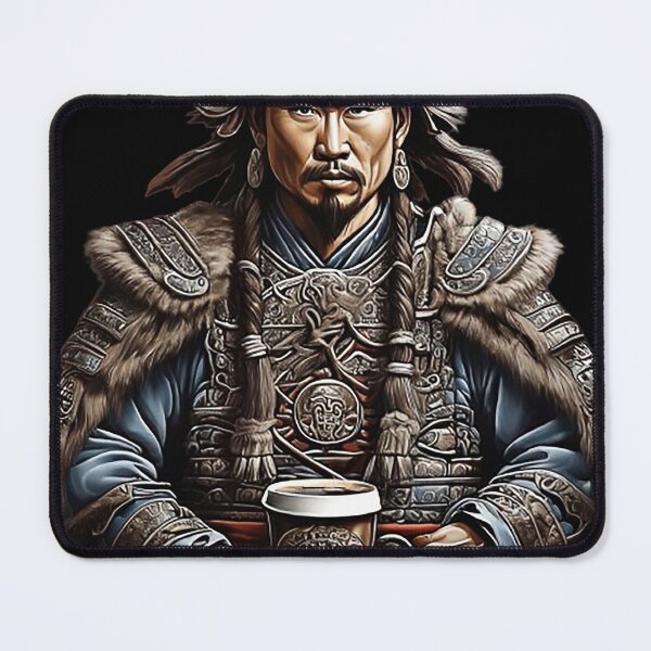 Item preview, Coffee and Mongolian Warrior designed and sold by likbatonboot.