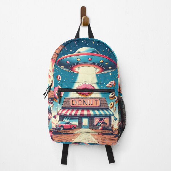 Item preview, Donut Abduction - Alien Invasion - Vintage designed and sold by Design Raptor.