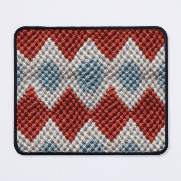 Artikelvorschau, Cozy Comfort Strickmuster in Rot und Blau entworfen und verkauft von Ullemanddk1.
