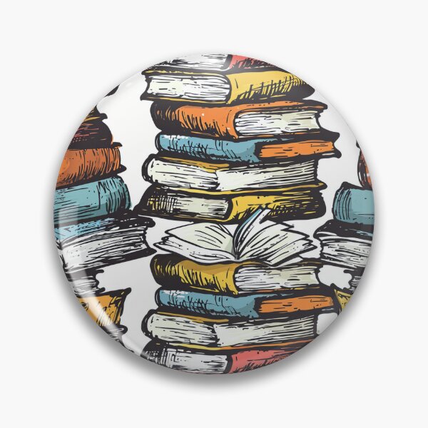 Item preview, Book Aesthetic, Abstract Doodle Books Pattern designed and sold by Desfix.