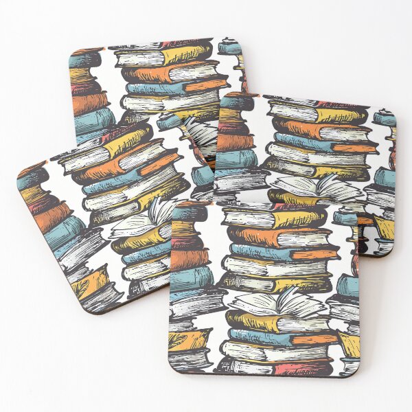 Item preview, Book Aesthetic, Abstract Doodle Books Pattern designed and sold by Desfix.