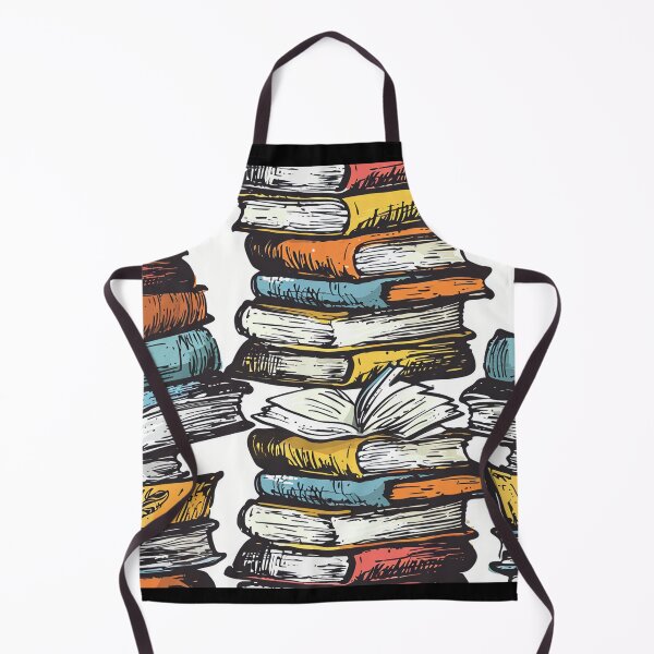 Item preview, Book Aesthetic, Abstract Doodle Books Pattern designed and sold by Desfix.