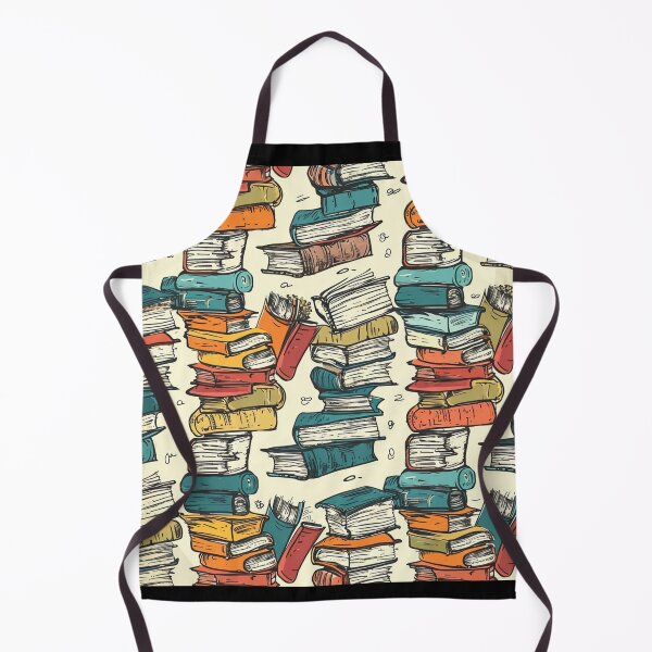Item preview, Book Aesthetic, Abstract Doodle Books Pattern designed and sold by Desfix.