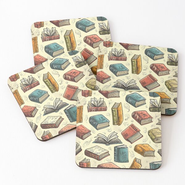 Item preview, Book Aesthetic, Abstract Doodle Books Pattern designed and sold by Desfix.