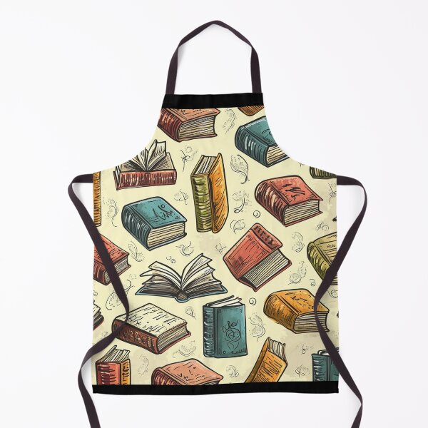 Item preview, Book Aesthetic, Abstract Doodle Books Pattern designed and sold by Desfix.