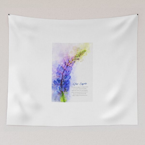 Item preview, Blue Lupine designed and sold by Theodor Decker.