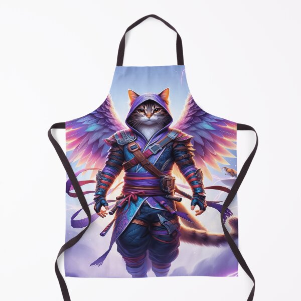 Item preview, Fantasy Cat with Wings Art designed and sold by TeslaSt0re.