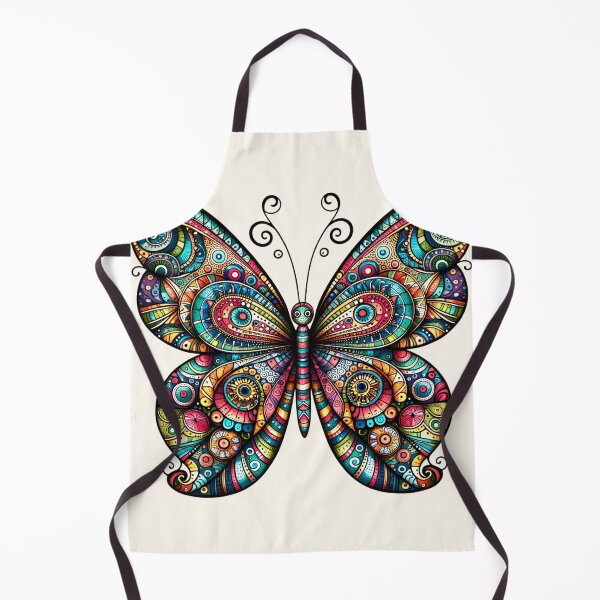 Item preview, Polish Pottery Folk Art Abstract Butterfly designed and sold by Pati-Design.