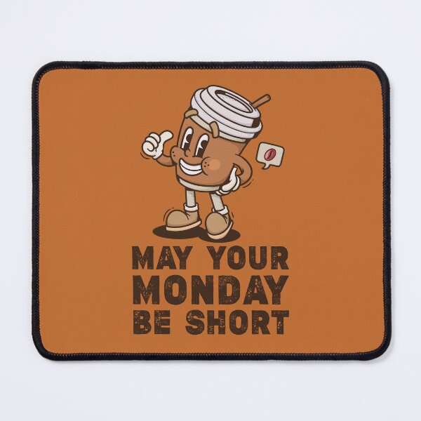 Item preview, Retro Monday Boost: Vintage Cartoon Coffee Cup Collection designed and sold by Wise-Geek.