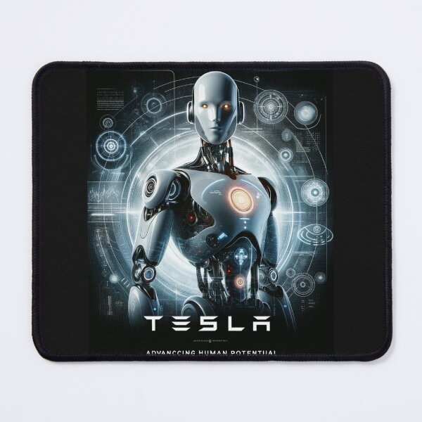 Item preview, Tesla bot designed and sold by TEEJAMBOREE.