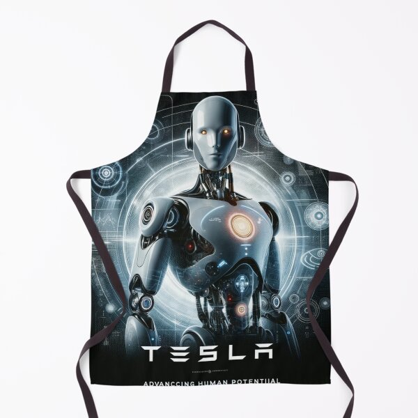 Item preview, Tesla bot designed and sold by TEEJAMBOREE.
