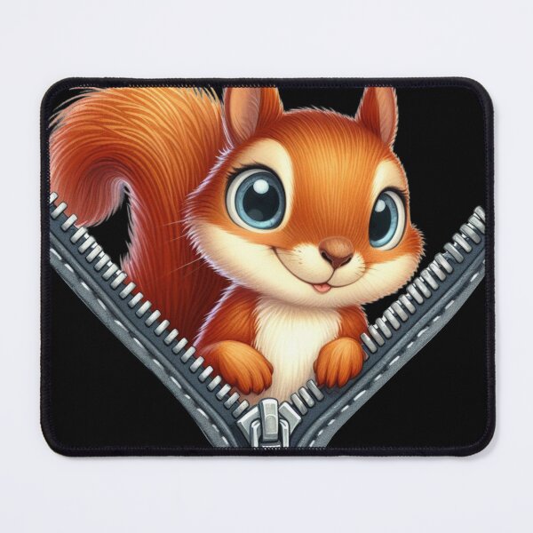 Item preview, cute squirrel designed and sold by zebra design.