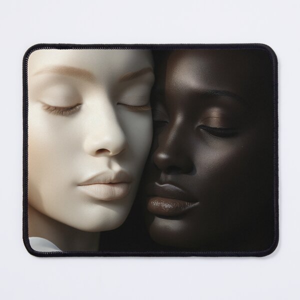 Item preview, Two women with white and black skin designed and sold by VUK VESOVIC.