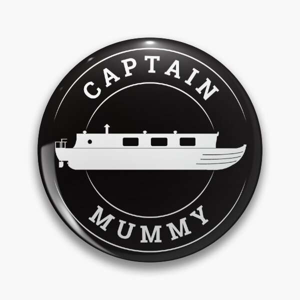 Item preview, Captain Mummy (wht-wht) designed and sold by canal-arts.