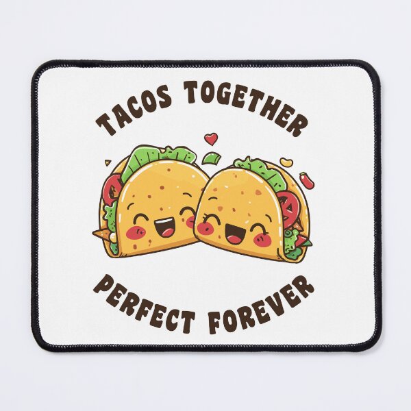 Item preview, Tacos Cute Couple Tacos Together Kawaii Style designed and sold by CosyTeal.
