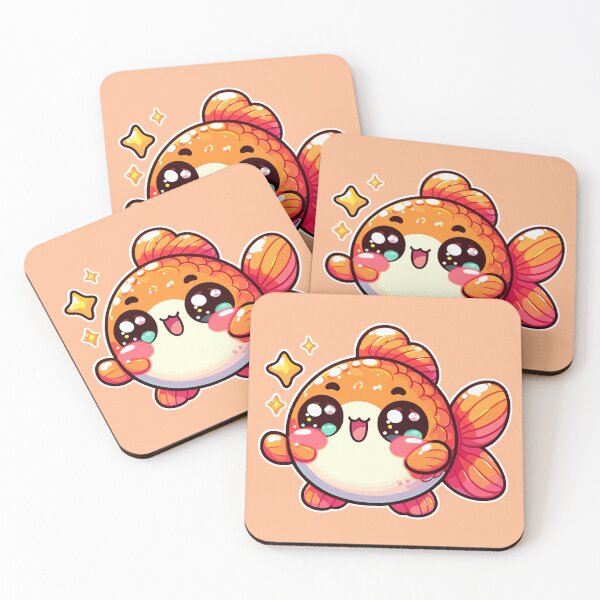 Item preview, Kawaii Cute Goldfish 2 | Pets and Animals for Men and Women t-shirt designed and sold by panchiTWO.