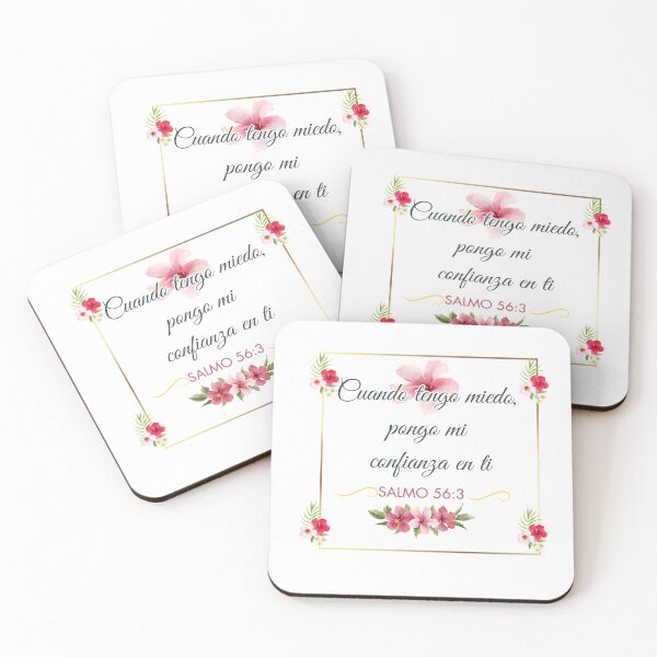 Item preview, Salmo 56 3 Sticker / JW Year Text Spanish designed and sold by Designsleashed.