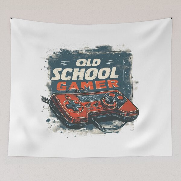 Item preview, OLD SCHOOL GAMER #1 designed and sold by InfinityCircle.