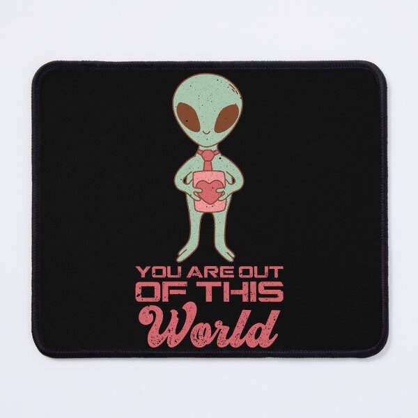Item preview, Cute Alien With Heart Valentines Day Sayings Quote designed and sold by Myth-Creatures.