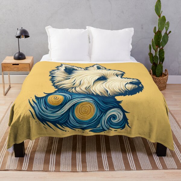 Item preview, West Highland Terrier Graphic Art - Westie Painting designed and sold by Star-Fragment.