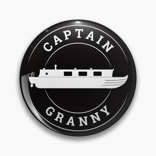 Item preview, Captain Granny (wht-wht) designed and sold by canal-arts.