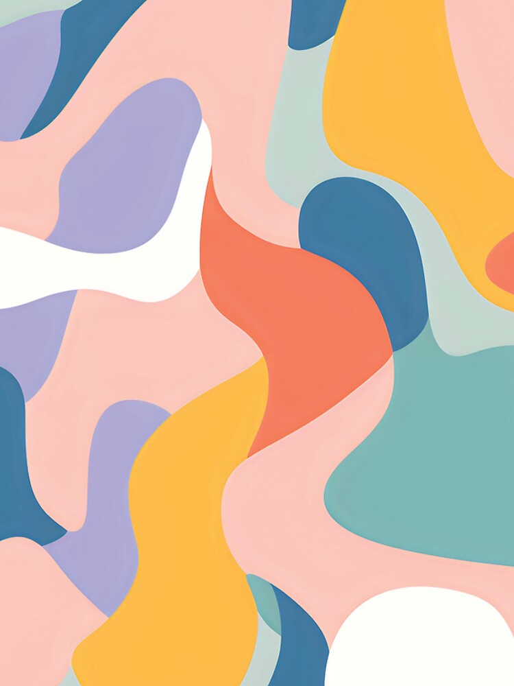 Thumbnail 4 of 4, iPhone Case, Dynamic and Colorful Abstract Patterns designed and sold by ColorConsole.