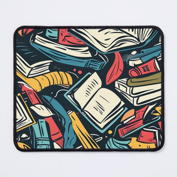 Item preview, Book Aesthetic, Abstract Doodle Books Pattern designed and sold by Desfix.