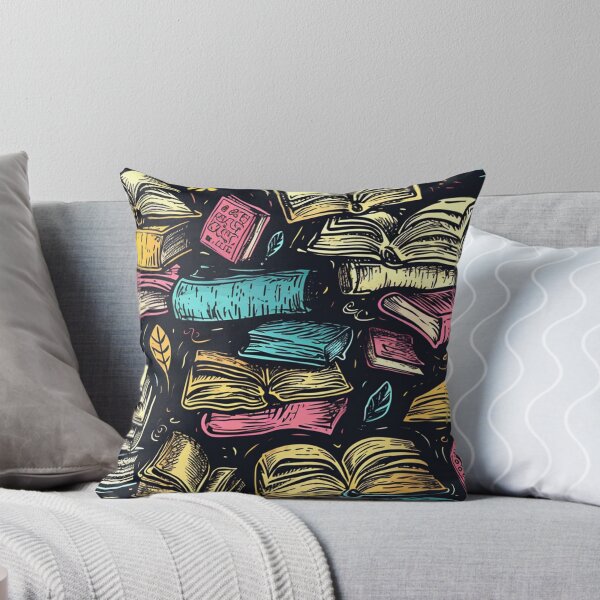 Item preview, Book Aesthetic, Abstract Doodle Books Pattern designed and sold by Desfix.