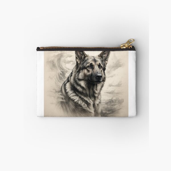 Item preview, Noble Guardian: German Shepherd's Watch designed and sold by VisionLeeStudio.