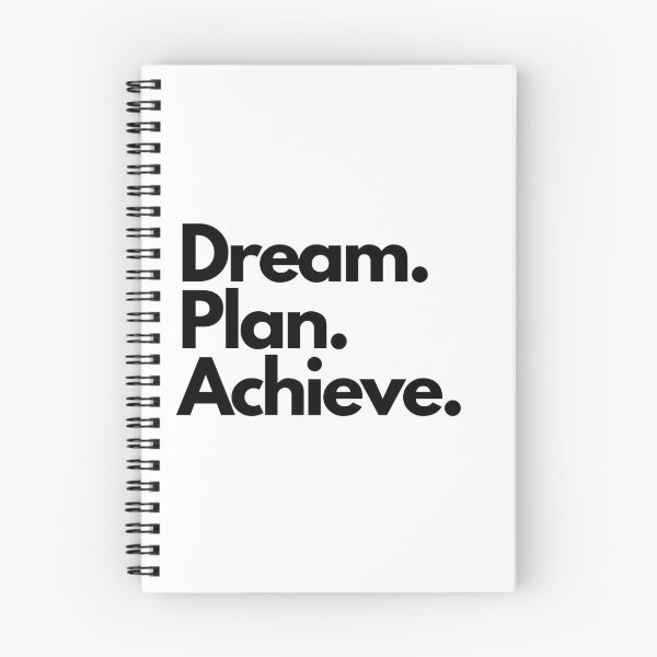 Item preview, Dream. Plan. Achieve. designed and sold by Bananobanini.