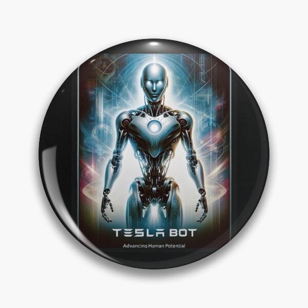Artikelvorschau, Tesla-Bot entworfen und verkauft von TEEJAMBOREE.