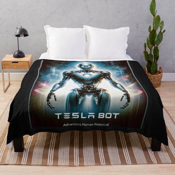Artikelvorschau, Tesla-Bot entworfen und verkauft von TEEJAMBOREE.