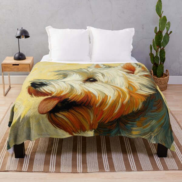 Item preview, Smiling West Highland Terrier Portrait - Westie Painting designed and sold by Star-Fragment.
