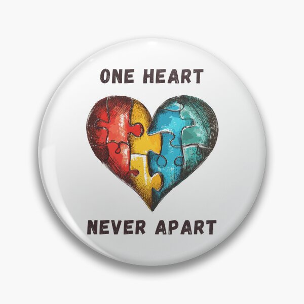 Item preview, Heart Puzzle Never Apart designed and sold by CosyTeal.