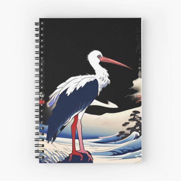 Item preview, white stork designed and sold by EuropeanPrints.