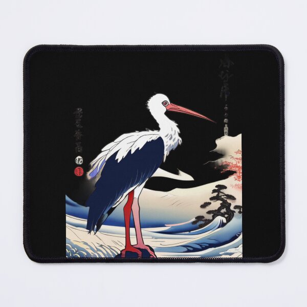 Item preview, white stork designed and sold by EuropeanPrints.