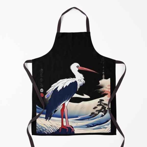 Item preview, white stork designed and sold by EuropeanPrints.