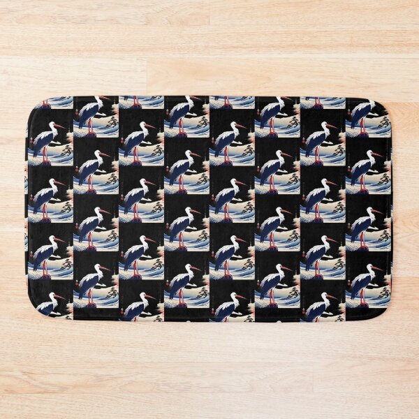 Item preview, white stork designed and sold by EuropeanPrints.