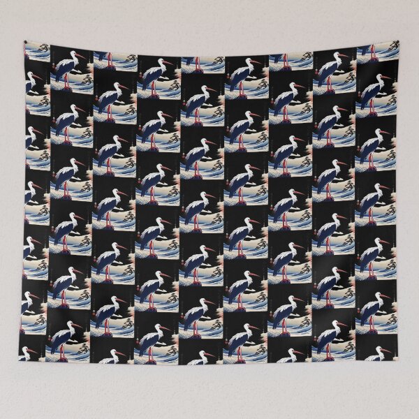 Item preview, white stork designed and sold by EuropeanPrints.