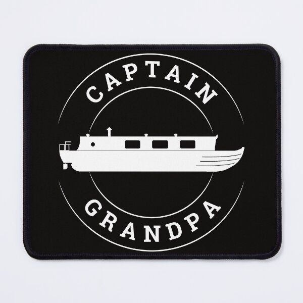 Item preview, Captain Grandpa (wht-wht) designed and sold by canal-arts.
