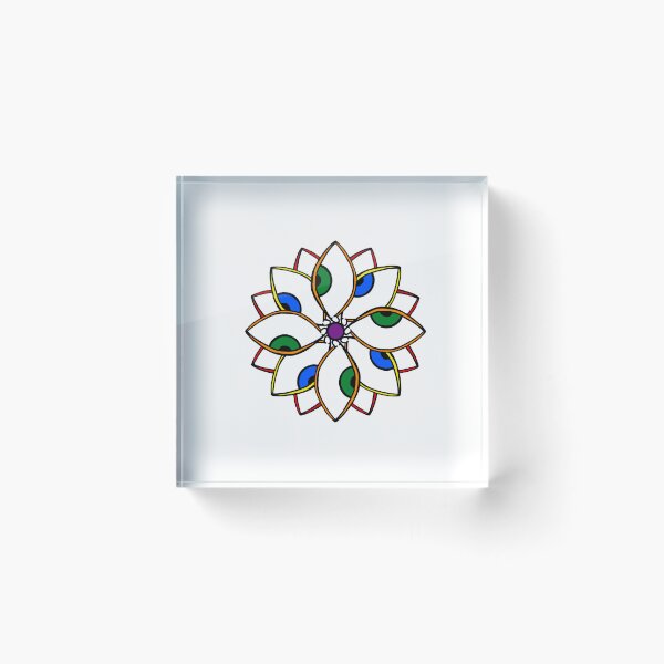 Item preview, Rainbow-Eye-Flower designed and sold by zammalander.