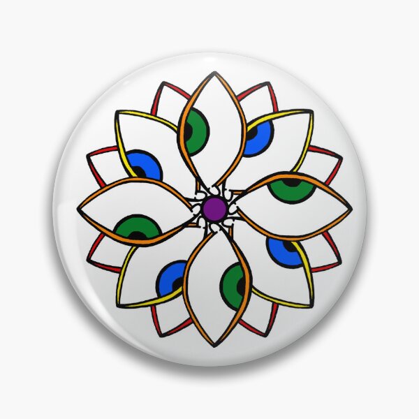Item preview, Rainbow-Eye-Flower designed and sold by zammalander.