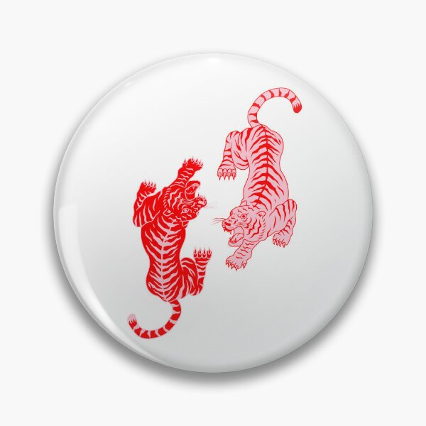 Item preview, Pink and red tigers designed and sold by marni graphics.